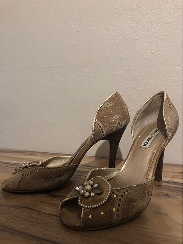 38 Beden camel Renk Vintage topuklu (Steve Madden)