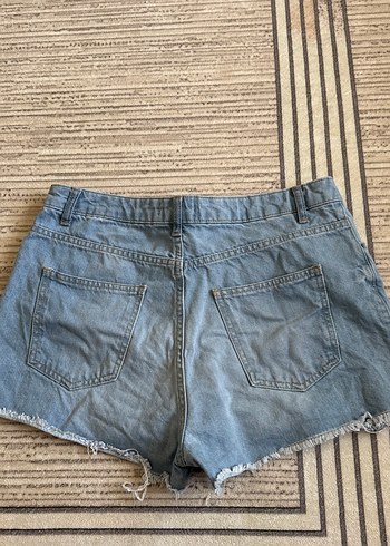 Defacto Geniş Kesim Mini Denim Şort