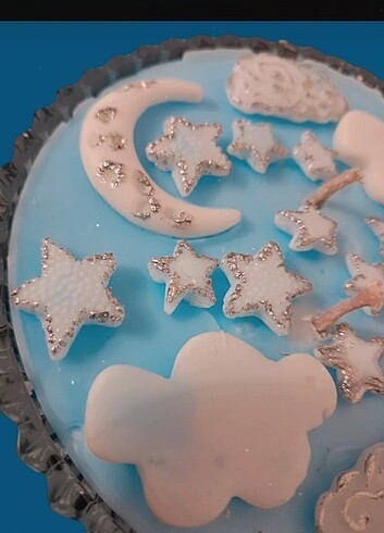 Bulutlu 0 soya wax kokulu mum - Görsel 3