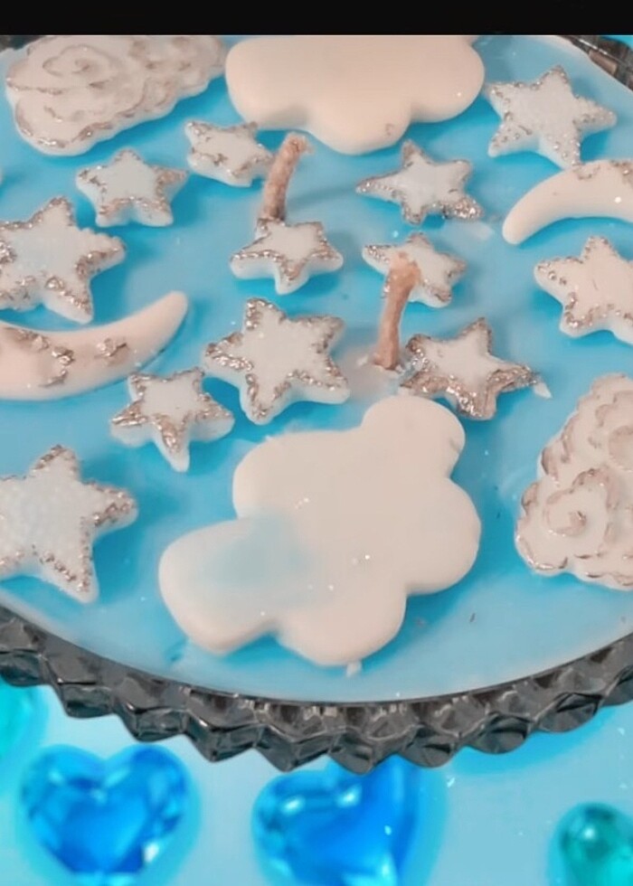 Bulutlu 0 soya wax kokulu mum - Görsel 2