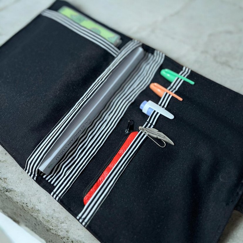 Çok Bölmeli SiyahOrganizer - Görsel 3