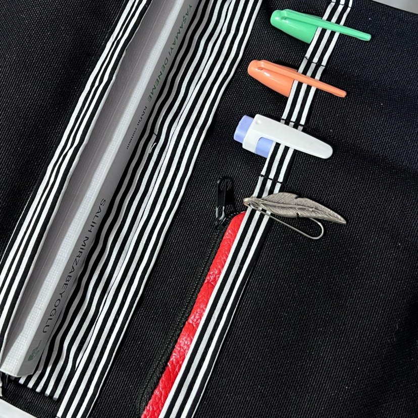 Çok Bölmeli SiyahOrganizer - Görsel 2