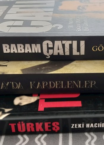  Babam Çatlı, Hatay'da Kardelenler, Türkeş - Roman Seti