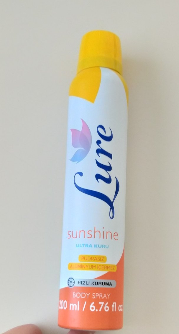 Lure Sunshine Pudrasız Kadın Deodorant 200 ml - Görsel 2