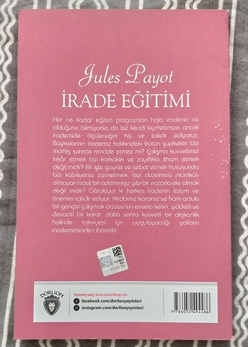 İrade Eğitimi - Jules Payot - Görsel 2