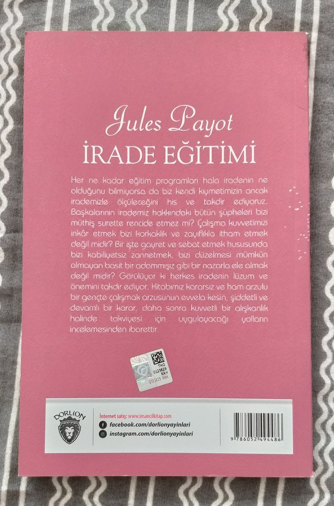 İrade Eğitimi - Jules Payot - Görsel 2