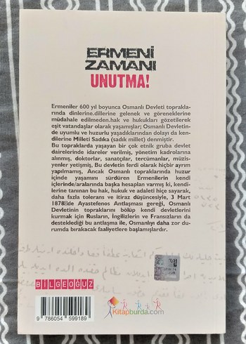 Kitap- Ermeni Zamanı Unutma! - Haluk Kırcı