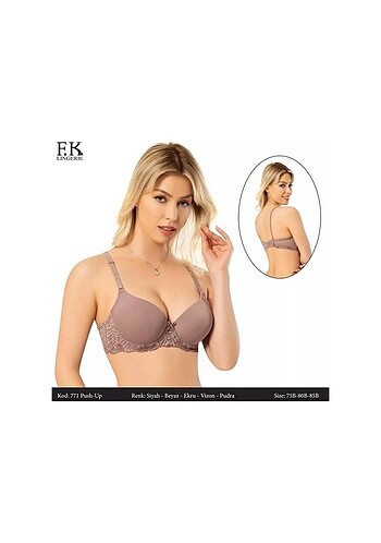 Diğer Fk 771 double push up sütyen