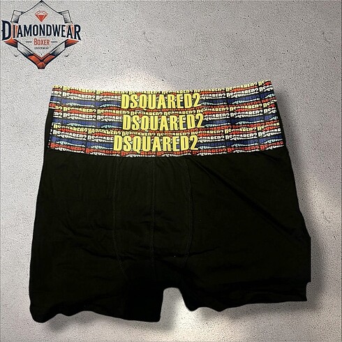 DSquared2 DSQUARED2 3 LÜ KUTULU PREMİUM BOXER