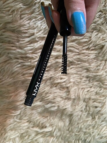 Nyx kaş kalemi çift taraflı siyah - Görsel 3