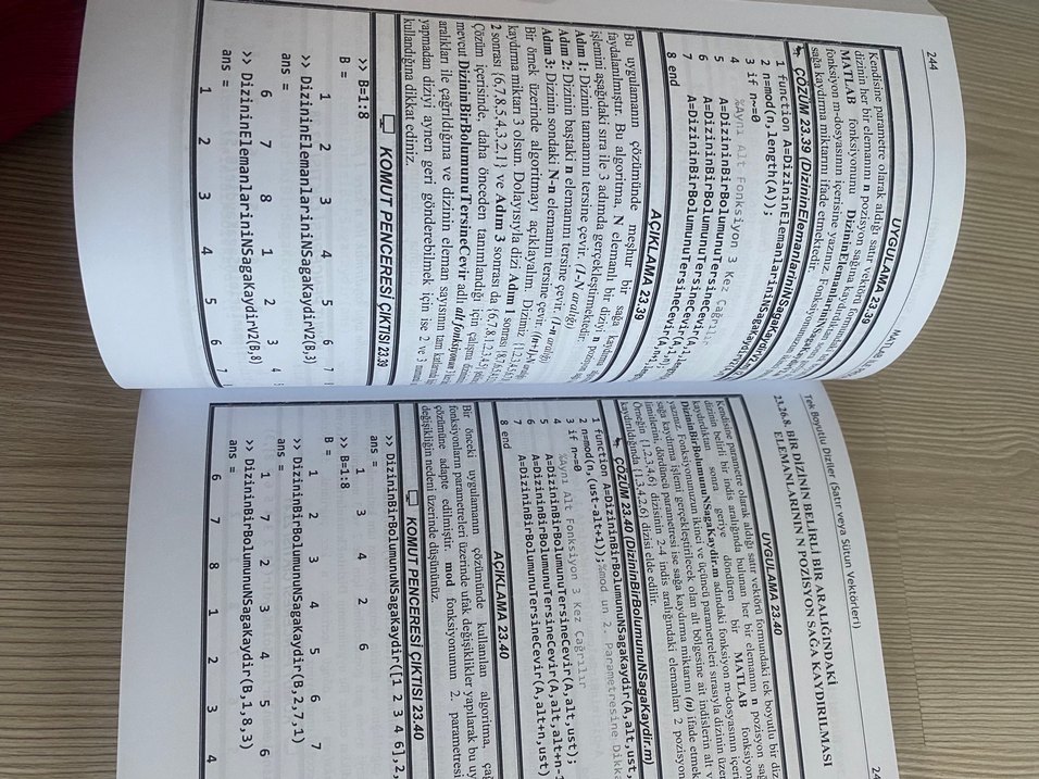 MATLAB ile Programlama - Çözümlü Uygulamalar - Görsel 5