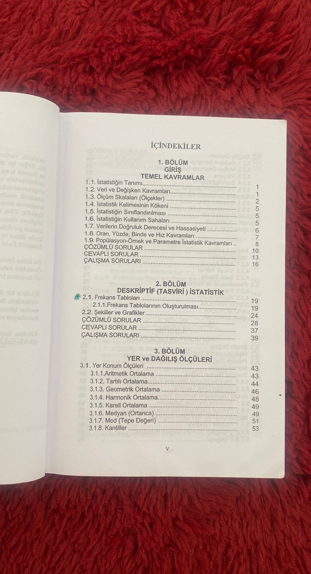 İstatistiğe Giriş - Uygulamalı Temel Bilgiler Çözümlü Sorular - Görsel 2
