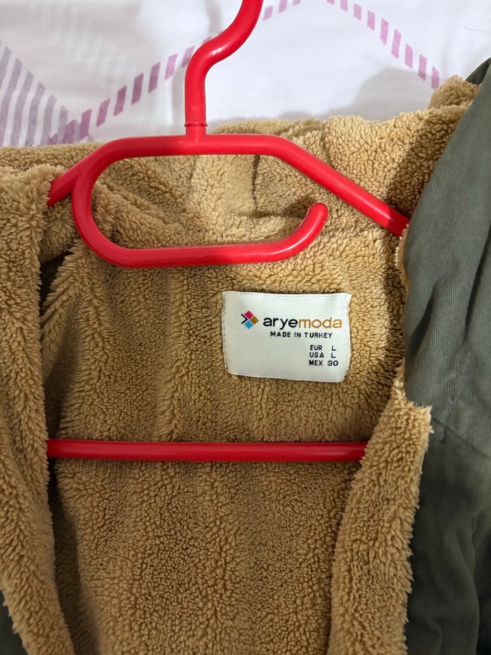 Kürk Detaylı Midi Kadın Mont - Görsel 2