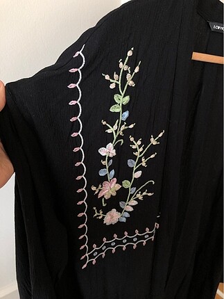 40 Beden Doğal Kumaşlı Kimono