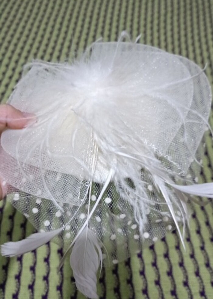 Vualet nikah şapkası  - Görsel 5