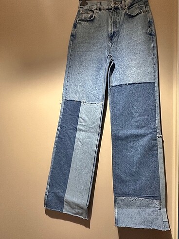 Wide leg jean/ yüksek bel uzun kot pantolon