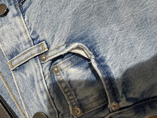 36 Beden Wide leg jean/ yüksek bel uzun kot pantolon