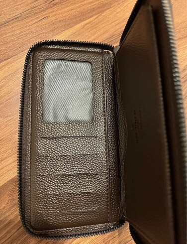  Beden kahverengi Renk Louis vuitton cüzdan