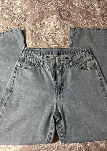 36 Beden TrendyolMilla Mavi Kadın Bol Kesim Jean