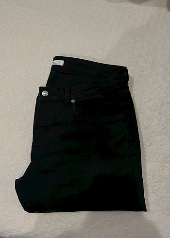 Siyah Slim Fit Erkek Kot Pantolon 44 Beden