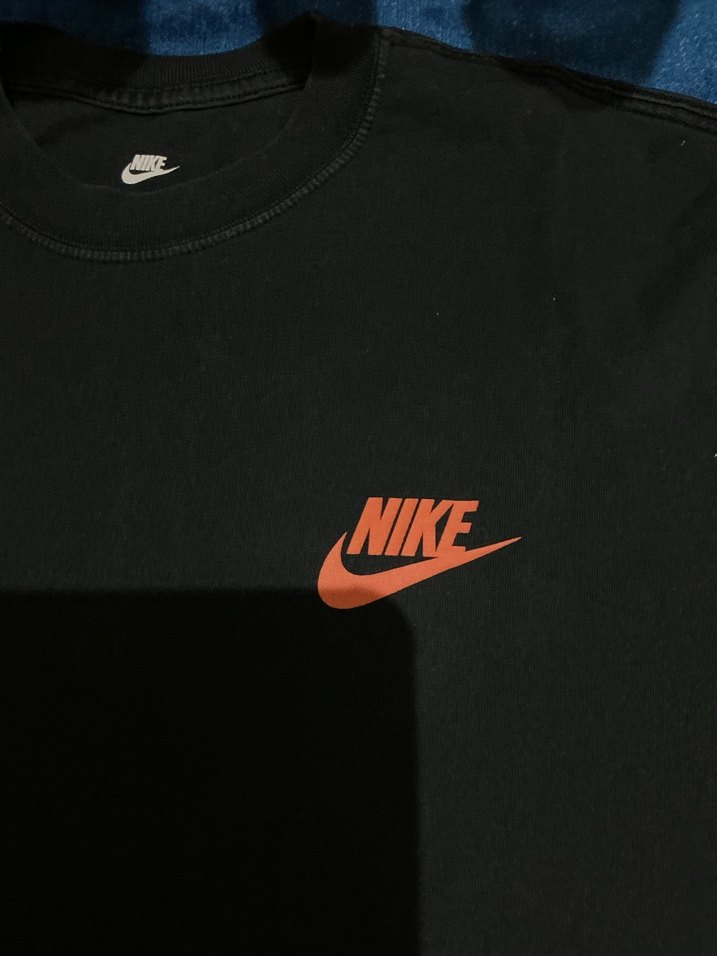 Nike Siyah Baskılı Erkek Tişört Medium - Görsel 3