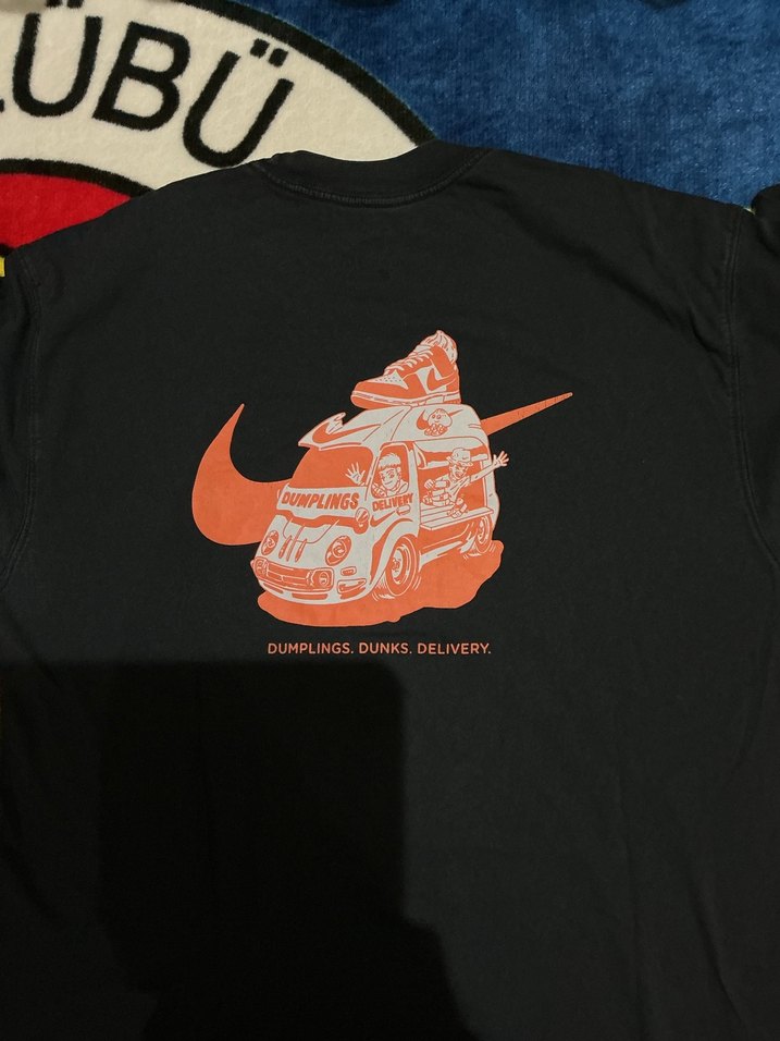 Nike Siyah Baskılı Erkek Tişört Medium - Görsel 5