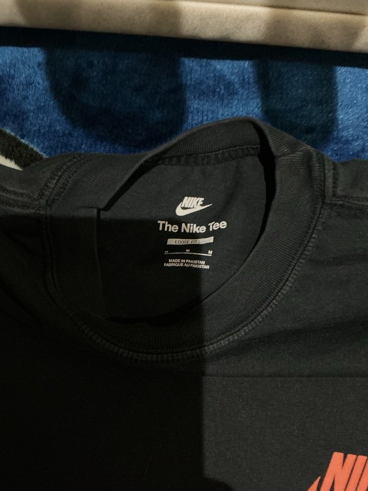 Nike Siyah Baskılı Erkek Tişört Medium - Görsel 4