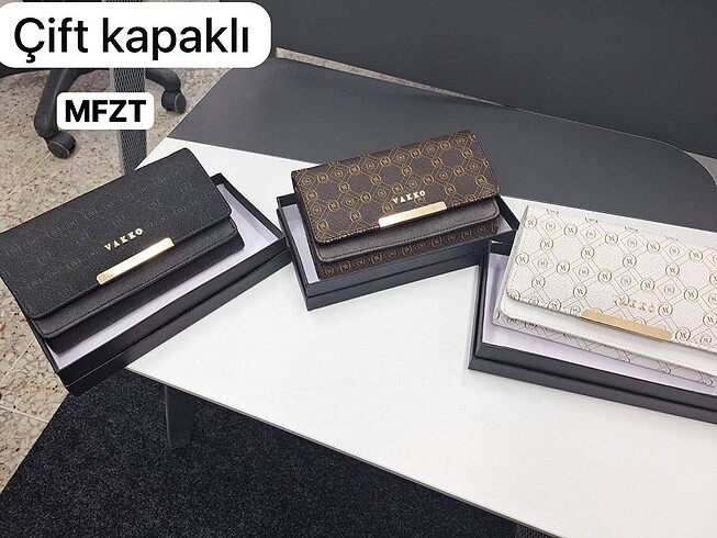 Vakko VAKKO ÇİFT KAPAKLI NEW CÜZDAN KUTULU