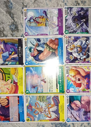 ONE PİECE KARTLARİ