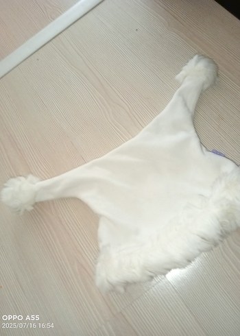 Marks & Spencer Beyaz Kürklü Kışlık şapka