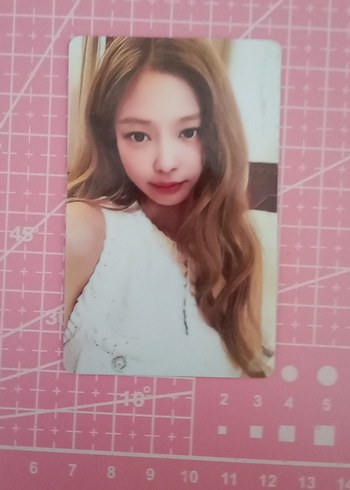 Jennie orjinal born pink photocard