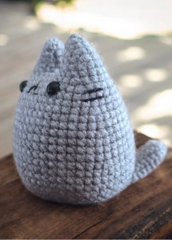 amigurumi Chibi Totoro anahtarlık veya charm - Görsel 5