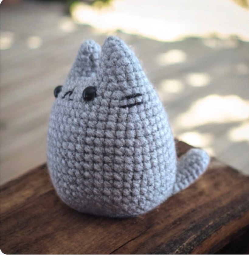 amigurumi Chibi Totoro anahtarlık veya charm - Görsel 5