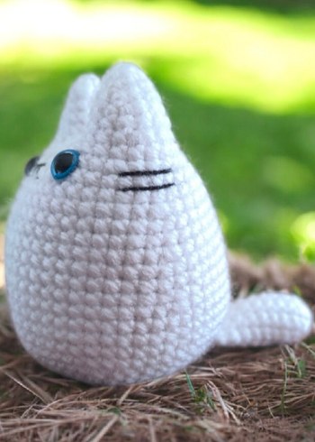 amigurumi örgü mini totoro anahtarlık veya charm - Görsel 2