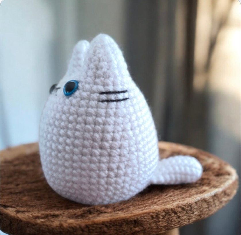 amigurumi örgü mini totoro anahtarlık veya charm - Görsel 4