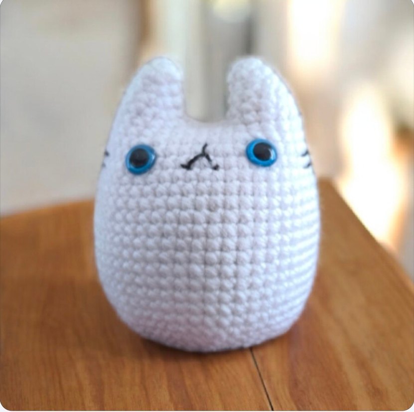 amigurumi örgü mini totoro anahtarlık veya charm - Görsel 3