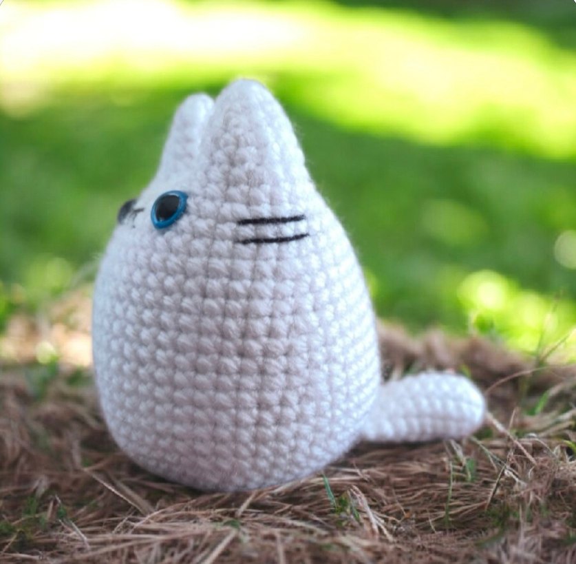 amigurumi örgü mini totoro anahtarlık veya charm - Görsel 2