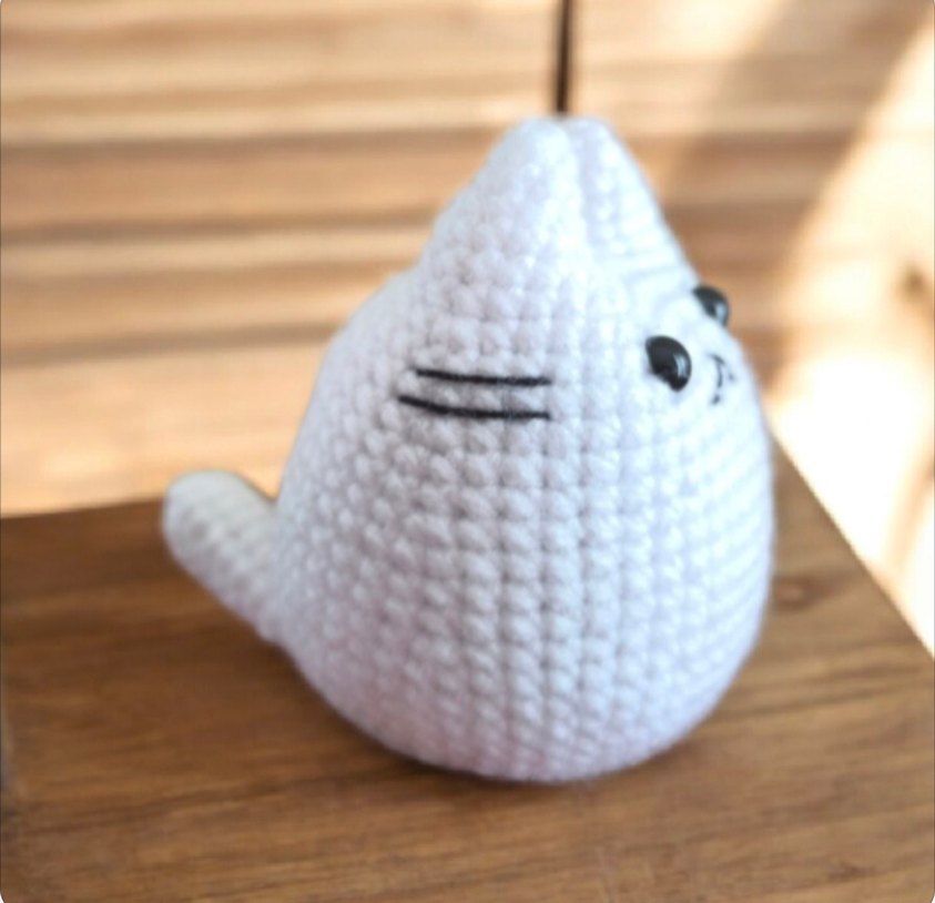 amigurumi mini totoro anahtarlık veya charm - Görsel 5