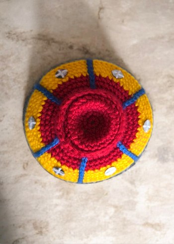 amigurumi örgü uzaylı gemisi oyuncak - Görsel 2