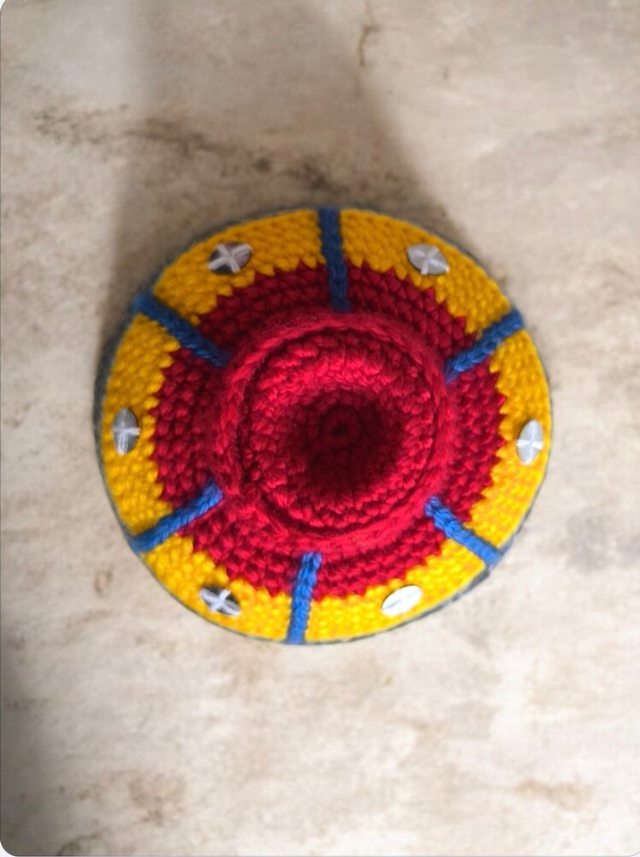 amigurumi örgü uzaylı gemisi oyuncak - Görsel 2