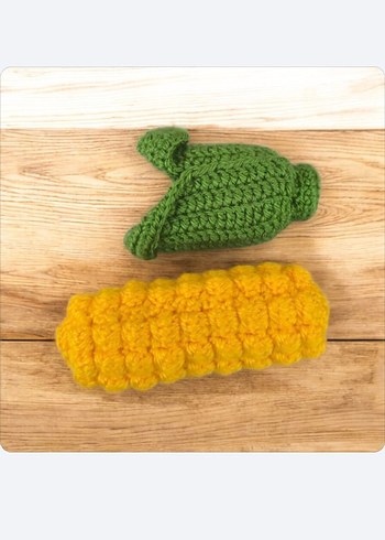 amigurumi örgü mısır oyuncak - Görsel 2