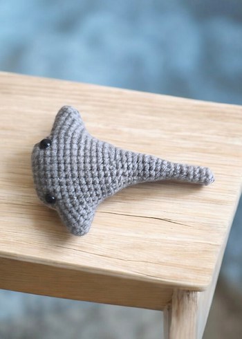 Amigurumi örgü Vatoz Oyuncak, anahtarlık veya charm - Görsel 5