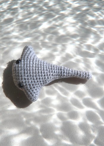 Amigurumi örgü Vatoz Oyuncak, anahtarlık veya charm - Görsel 2