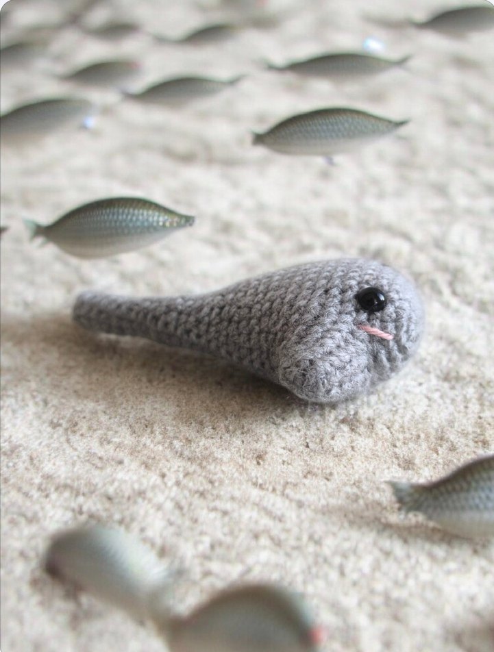 Amigurumi örgü Vatoz Oyuncak, anahtarlık veya charm - Görsel 4