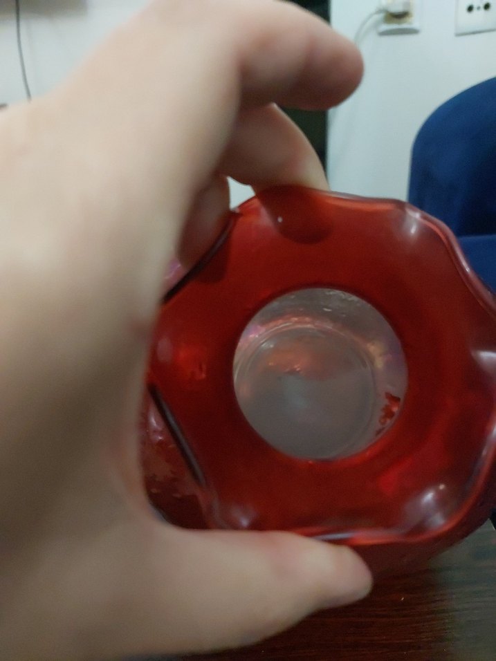 Nar görünümlü cam vazo - Görsel 3