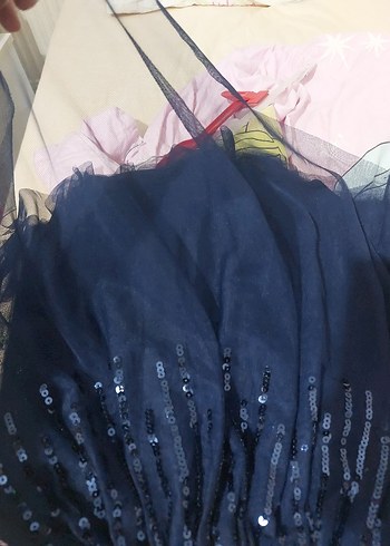 Lacivert Pilili Genç Kız Etek - Görsel 2