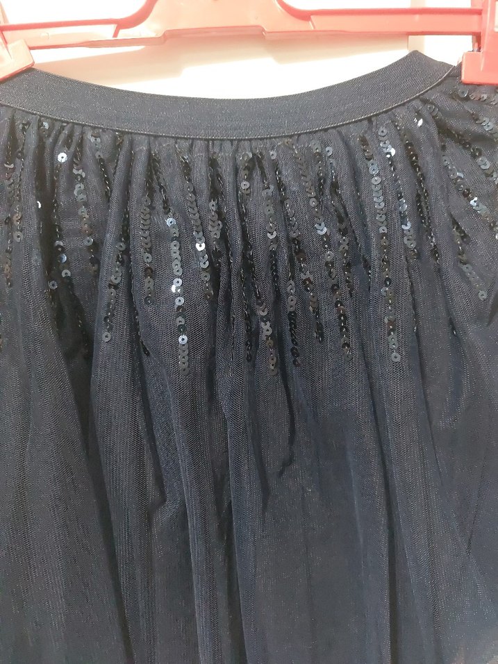 Lacivert Pilili Genç Kız Etek - Görsel 3