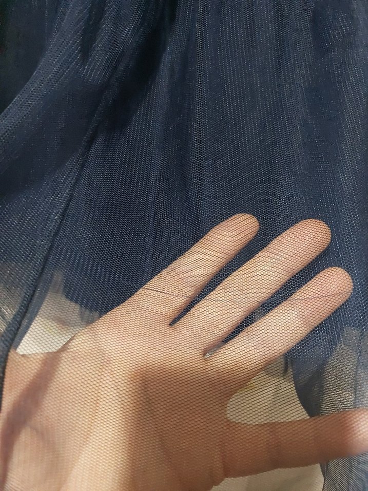 Lacivert Pilili Genç Kız Etek - Görsel 5