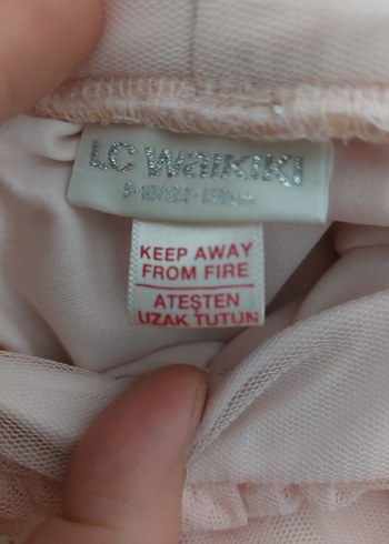 Pembe Fırfırlı Kız Çocuk Etek - Görsel 6