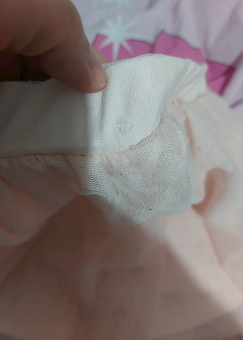 Pembe Fırfırlı Kız Çocuk Etek - Görsel 5